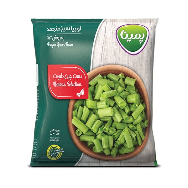 لوبیا سبز منجمد پمینا-400 گرم